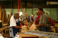 building bluebird houses